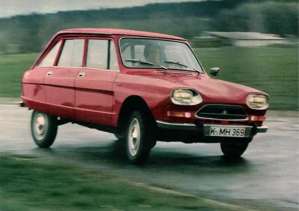 Citroen Ami 8 super rouge